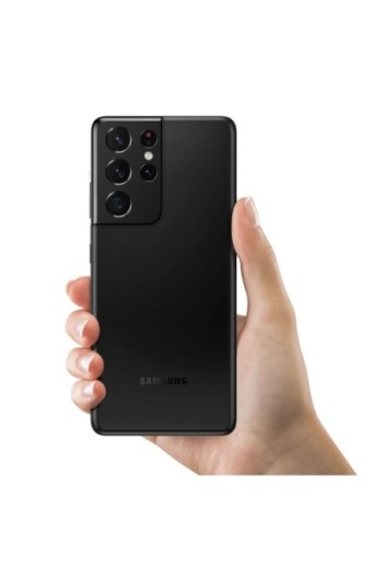Copribatteria / Facciata posteriore per Samsung Galaxy S21 Ultra ricambio Originale Samsung – nero