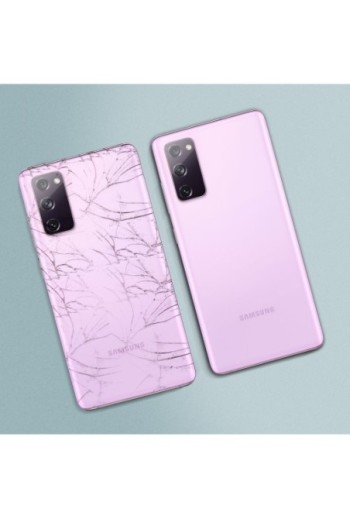 Copribatteria / Facciata posteriore di ricambio – viola per Samsung Galaxy S20 FE