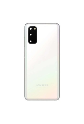 Copribatteria / Facciata posteriore di ricambio – bianco per Samsung Galaxy S20