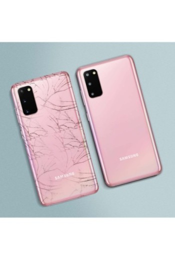 Copribatteria / Facciata posteriore di ricambio – rosa per Samsung Galaxy S20