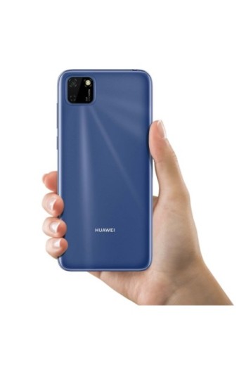 Copribatteria / Facciata posteriore di ricambio – blu per Huawei Y5p