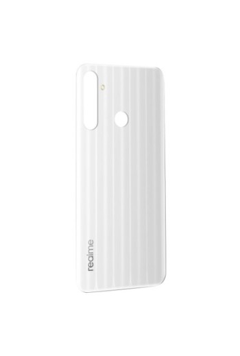 Copribatteria / Facciata posteriore di ricambio – bianco per Realme 6i