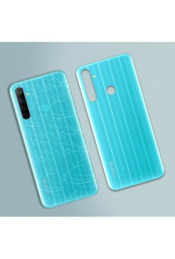 Copribatteria / Facciata posteriore di ricambio – azzurro per Realme 6i