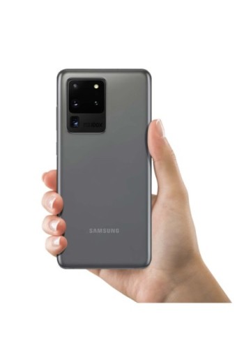 Copribatteria / Facciata posteriore di ricambio – grigio per Samsung Galaxy S20 Plus