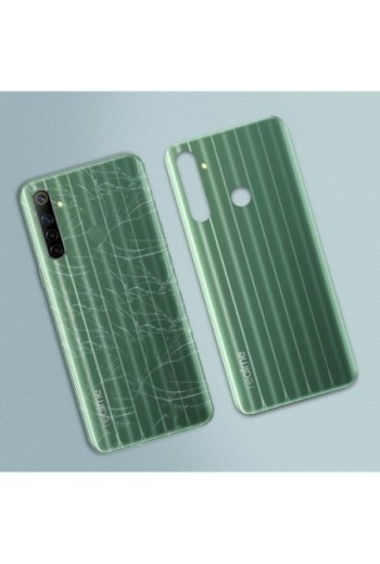 Copribatteria / Facciata posteriore di ricambio – verde per Realme 6i