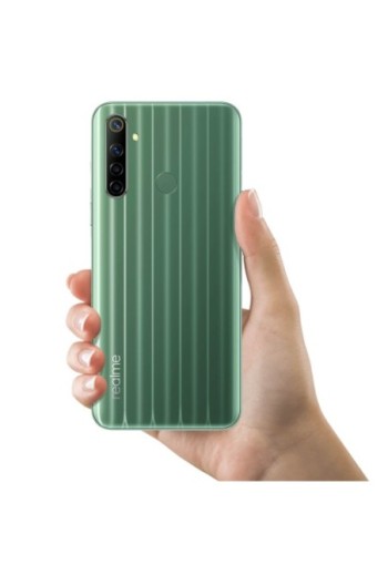 Copribatteria / Facciata posteriore di ricambio – verde per Realme 6i