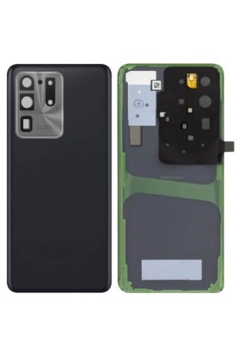 Vetro facciata posteriore di ricambio per Samsung Galaxy S20 Ultra – nero