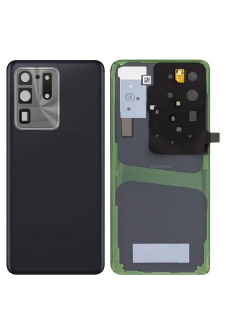 Vetro facciata posteriore di ricambio per Samsung Galaxy S20 Ultra – nero