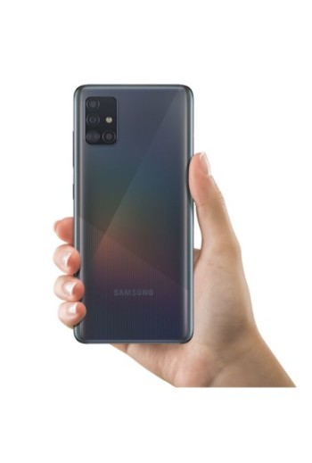 Copribatteria / Facciata posteriore di ricambio – nero per Samsung Galaxy A51