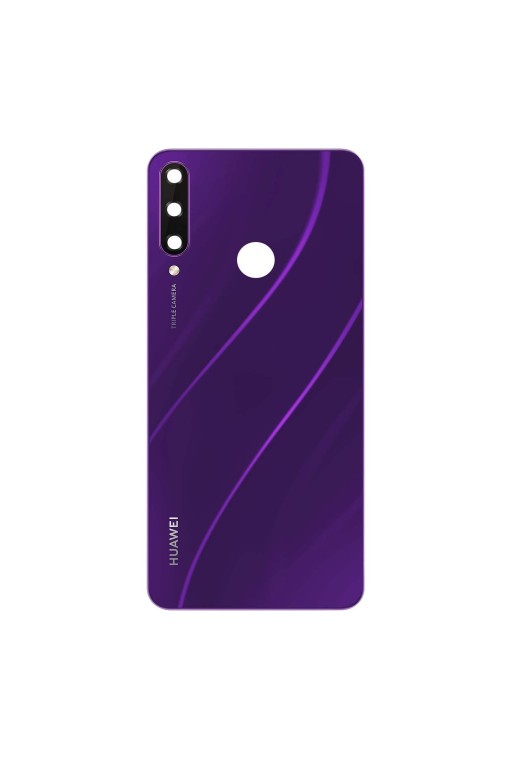 Copribatteria / Facciata posteriore di ricambio – viola per Huawei Y6p