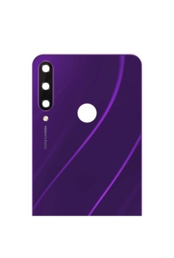 Copribatteria / Facciata posteriore di ricambio – viola per Huawei Y6p