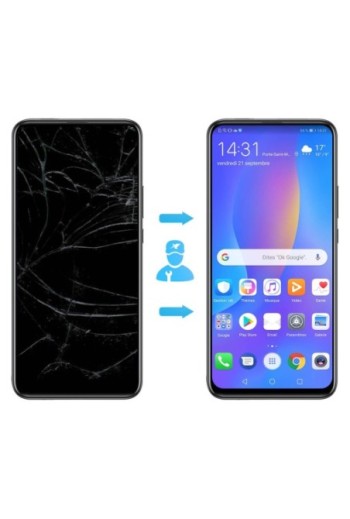 Schermo Huawei P Smart Z – Display LCD + Touch Screen 100% compatibile – Nero