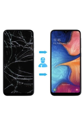 Schermo LCD + Touch Screen 100% compatibile per Samsung Galaxy A10 – nero