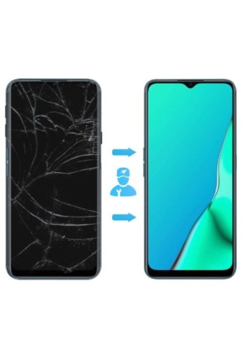 Schermo LCD + Touch Screen 100% compatibile – Nero per Oppo A9 2020 / A5 2020