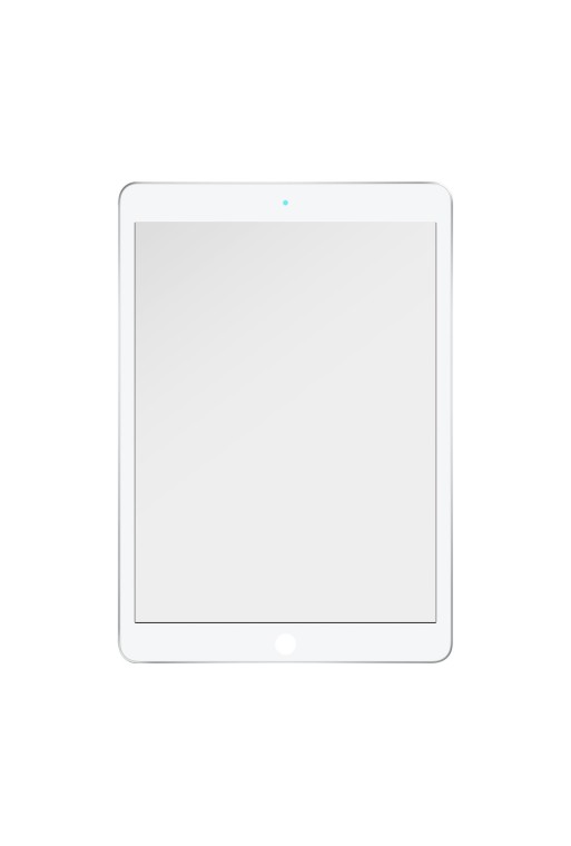 Vetro Touch Screen 100% compatibile per iPad 9 2021 iPad 8 2020 e iPad 7 2019 - Bianco
