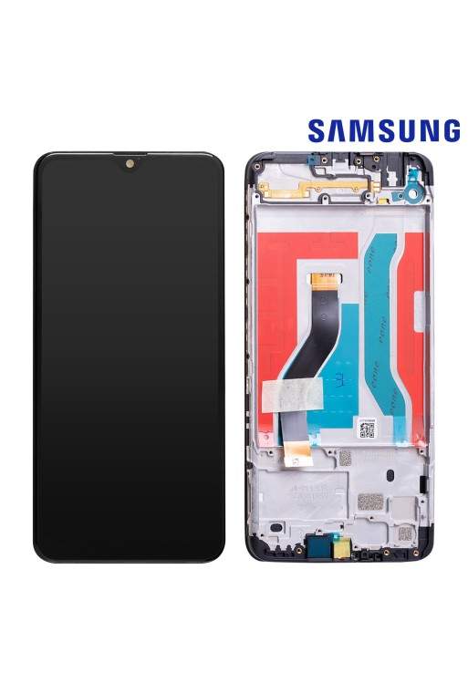 Blocco completo originale Samsung : Schermo LCD touchscreen - Nero per Samsung Galaxy A10s