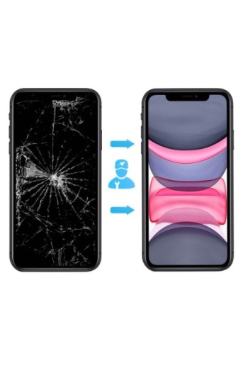 Schermo LCD + Touch Screen 100% compatibile – Nero per Apple iPhone 11
