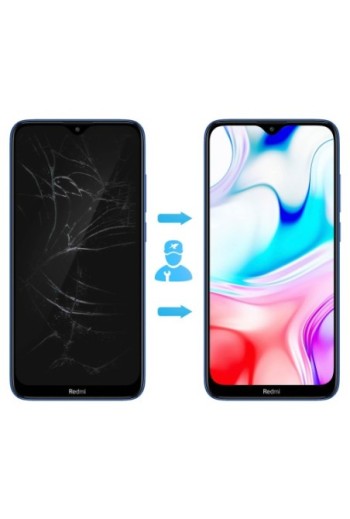 Schermo LCD + Touch Screen 100% compatibile – Nero per Xiaomi Redmi 8