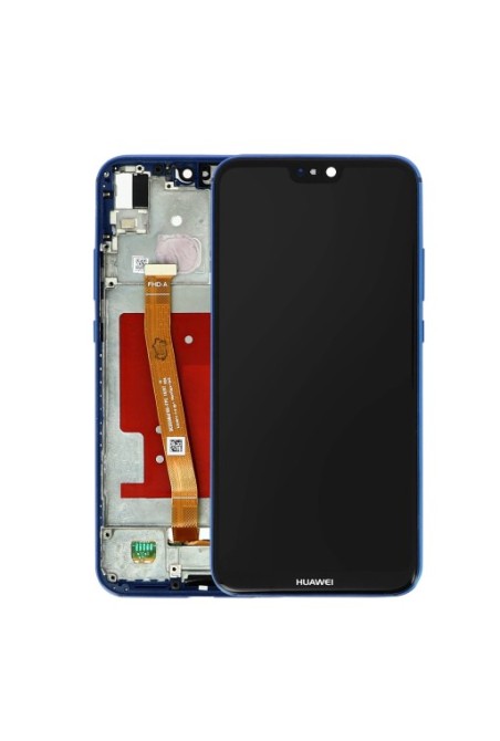 Schermo LCD + Touch Screen 100% compatibile – Blu per Huawei P20 Lite