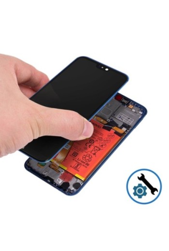 Schermo LCD + Touch Screen 100% compatibile – Blu per Huawei P20 Lite