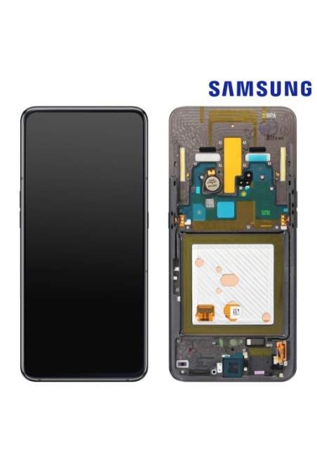 Blocco completo originale Samsung : Schermo LCD touchscreen - Nero per Samsung Galaxy A80