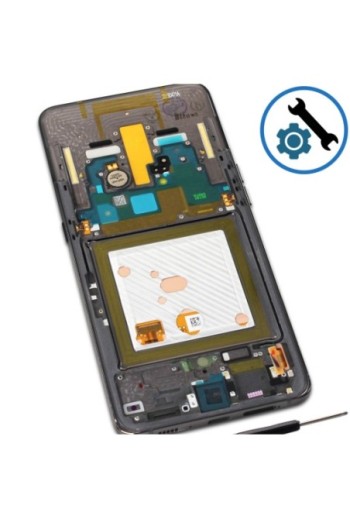 Blocco completo originale Samsung : Schermo LCD touchscreen - Nero per Samsung Galaxy A80