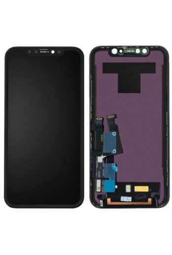 Blocco Completo Originale Apple Schermo LCD + Touchscreen - Ricondizionato - Nero per Apple iPhone XR