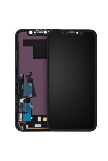 Blocco Completo Originale Apple Schermo LCD + Touchscreen - Ricondizionato - Nero per Apple iPhone XR