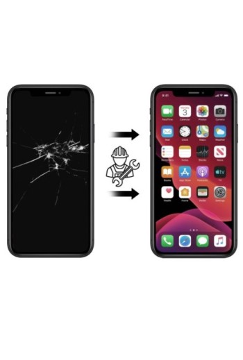 Blocco Completo Originale Apple Schermo LCD + Touchscreen - Ricondizionato - Nero per Apple iPhone XR