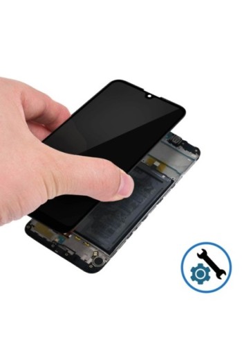 Schermo LCD + Touch Screen 100% compatibile - Nero per Huawei Y7 2019