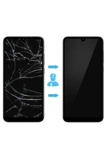 Schermo LCD + Touch Screen 100% compatibile - Nero per Huawei Y7 2019