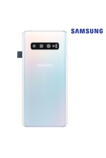Copribatteria / Facciata posteriore di ricambio Originale – Bianca per Samsung Galaxy S10