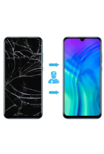 Schermo LCD + Touch Screen 100% compatibile - Nero per Honor 20 Lite