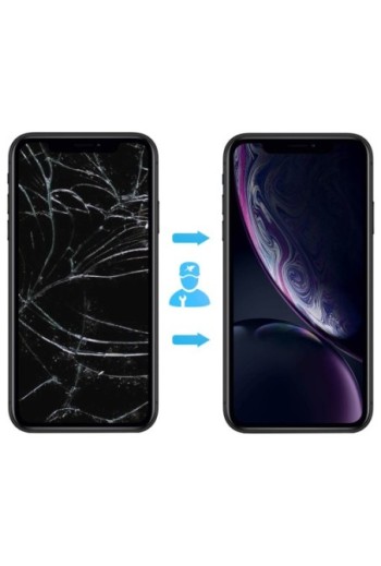 Schermo LCD + Touch Screen 100% compatibile - Nero per Apple iPhone XR