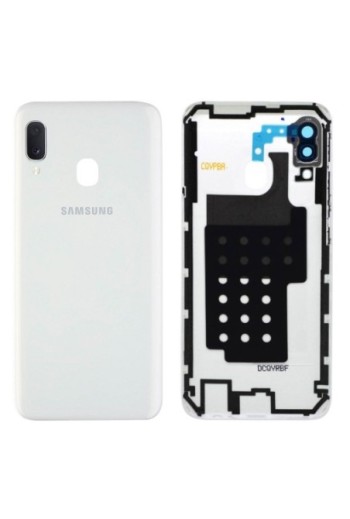 Copribatteria / Facciata posteriore di ricambio Originale – Bianca per Samsung Galaxy A20e