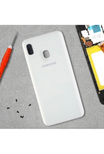 Copribatteria / Facciata posteriore di ricambio Originale – Bianca per Samsung Galaxy A20e
