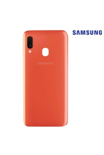 Copribatteria / Facciata posteriore di ricambio Originale – Rossa per Samsung Galaxy A20e
