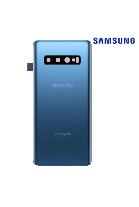 Copribatteria / Facciata posteriore di ricambio Originale – Blu per Samsung Galaxy S10 Plus