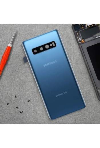 Copribatteria / Facciata posteriore di ricambio Originale – Blu per Samsung Galaxy S10