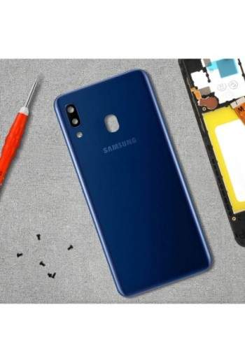 Copribatteria / Facciata posteriore di ricambio Originale – Blu per Samsung Galaxy A20e