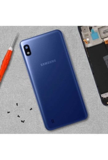 Copribatteria / Facciata posteriore di ricambio Originale – Blu per Samsung Galaxy A10