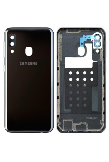 Copribatteria / Facciata posteriore di ricambio Originale – Nera per Samsung Galaxy A20e