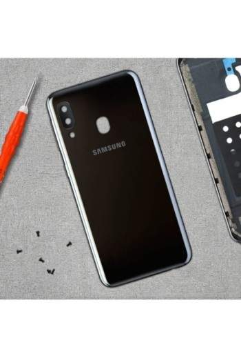 Copribatteria / Facciata posteriore di ricambio Originale – Nera per Samsung Galaxy A20e