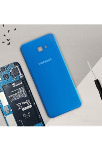 Copribatteria / Facciata posteriore di ricambio – Blu per Samsung Galaxy J4 Plus