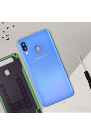 Copribatteria / Facciata posteriore di ricambio – Blu per Samsung Galaxy A40
