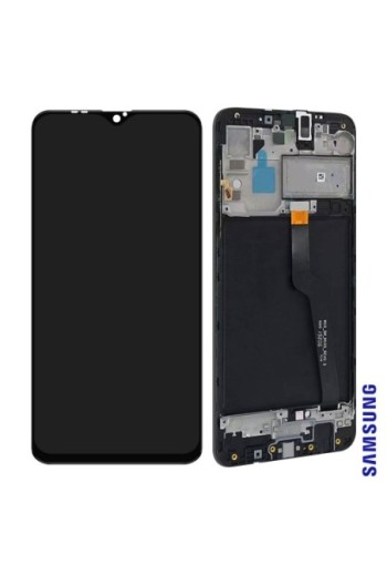 Blocco Completo Originale Samsung [Service Pack]: Schermo LCD + Touch Screen - Nero per Samsung Galaxy A10