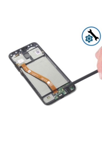 Schermo LCD + Touch Panel 100% compatibile - Nero per Huawei Mate 20 Lite