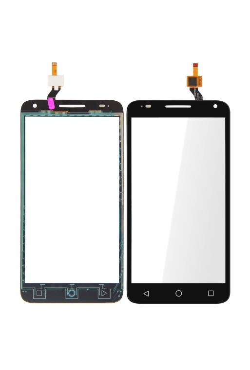 Vetro Touch Screen con Frame + Modulo di connessione - Nero per Alcatel One Touch Pop 3 (5.5)