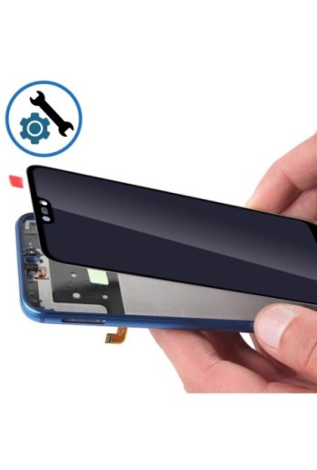Schermo LCD + Touch Screen Compatibile - Nero per Huawei P20 Lite
