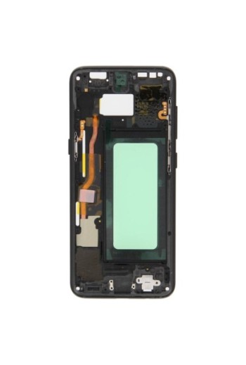 Cornice integrale di ricambio Originale - Nero per Samsung Galaxy S8